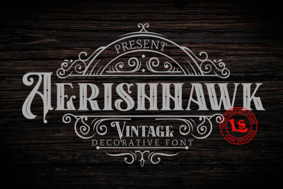 Aerishhawk: A Bold Display Font for Handmade Charm
