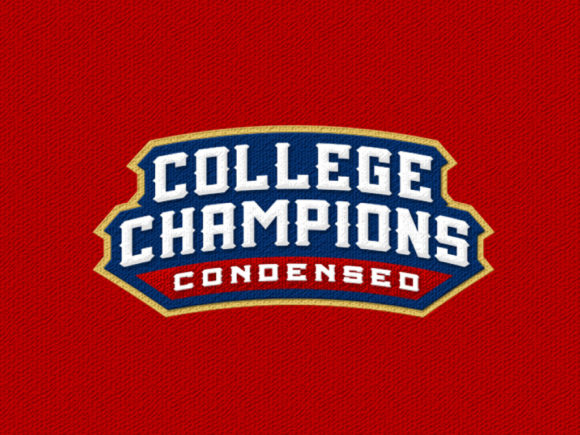 College Championship: A Bold Display Font That Commands Attention