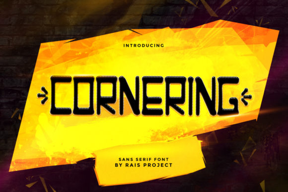 Cornering: A Display Font That Shapes Editorial Mood