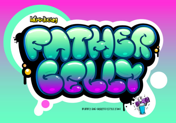 Father Belly: A Playful Display Font for Handmade Charm