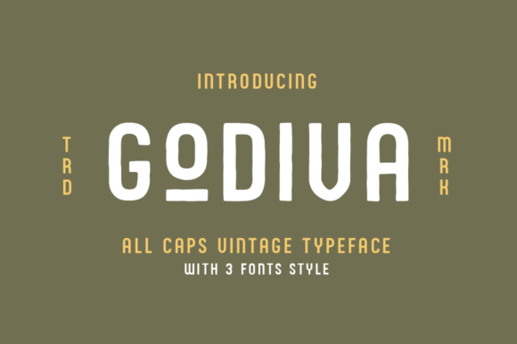 Godiva: A Bold Display Font That Commands Attention