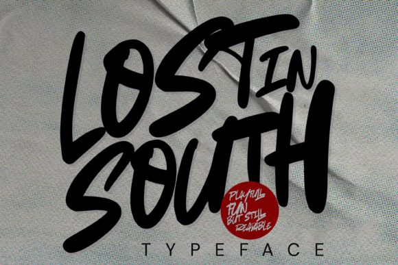 Lost in South: A Bold Display Font for Campaigns