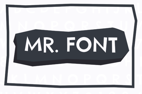 Mister Font: A Bold Display Typeface for Makers