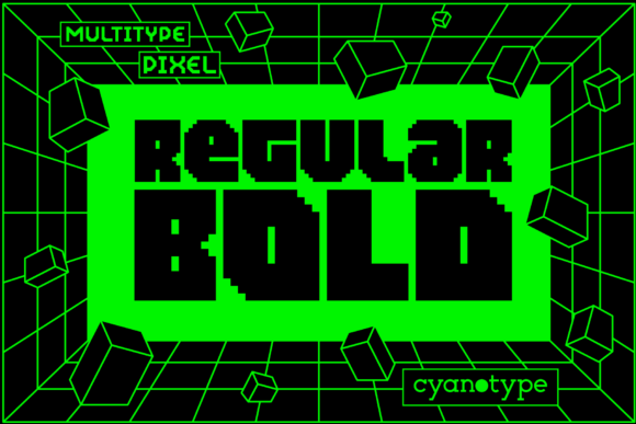 Pixel Bold Font for Branding That Stands Out