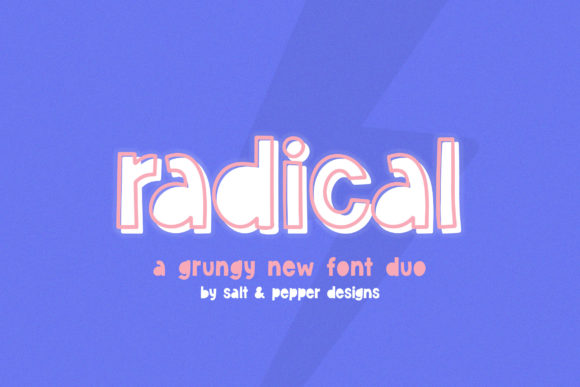 Radical Duo: A Display Font for Business Branding