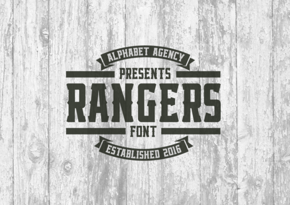 Rangers: A Bold Display Font for Web Designers