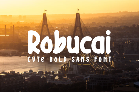 Robucai Typeface: A Crafty Display Font for Makers