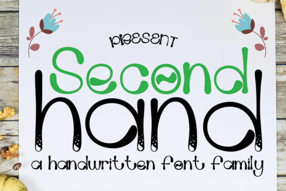 Second Hand: A Display Font for Editorial Design