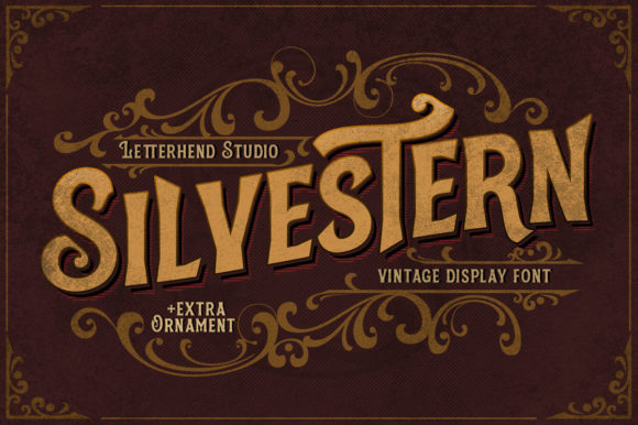 Silvestern: A Vintage Display Font That Anchors Your Editorial Voice