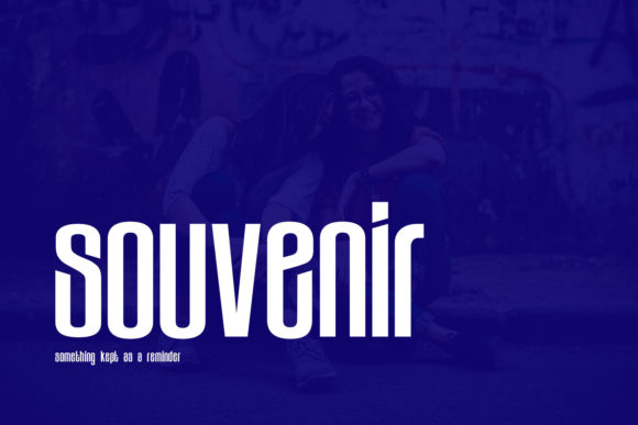 Souvenir: A Display Font That Makes Your Brand Feel Instantly Polished