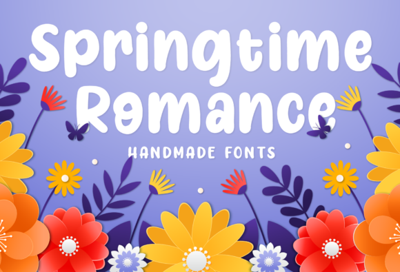 Springtime Romance: A Display Font for Welcoming Brands
