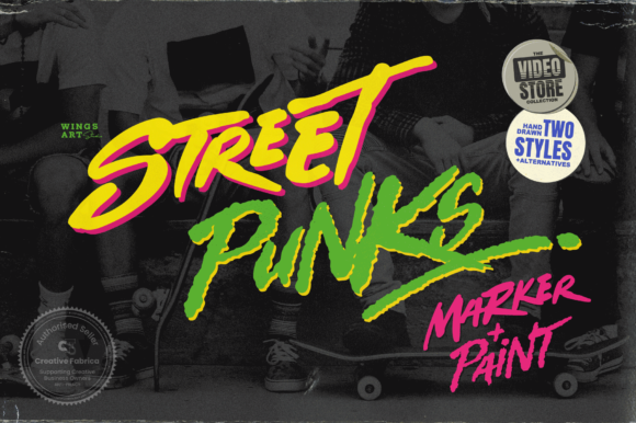 Street Punks: The Graffiti Display Font for Bold Branding Projects