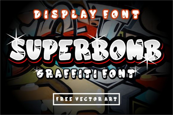 Superbomb: A Bold Display Font for Campaign Creatives