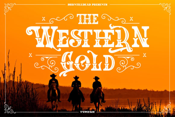 The Western Gold Font: A Bold Display Typeface Review