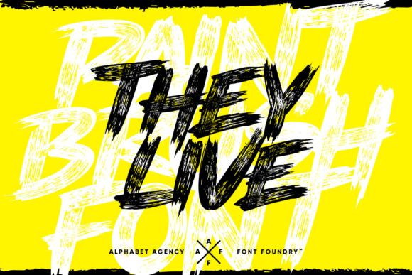 They Live Is a Display Font With Real Editorial Edge