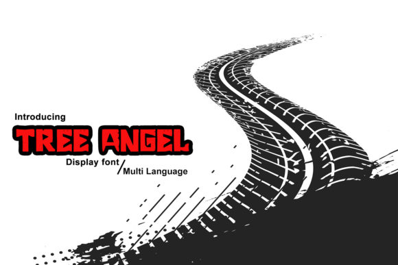 Tree Angel: A Bold Display Font for Editorial Design