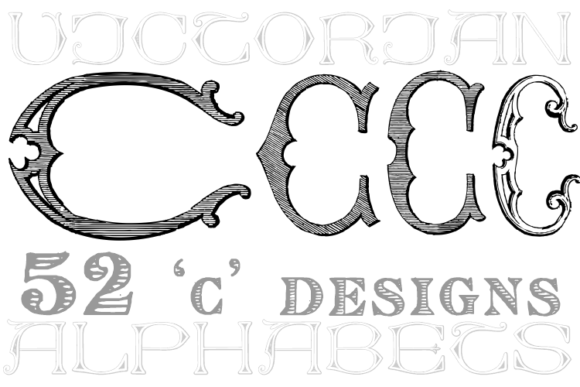Victorian Alphabets C: A Display Font That Elevates Digital Branding