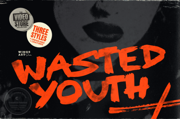 Wasted Youth: The Display Font That Makes Campaigns Stand Out